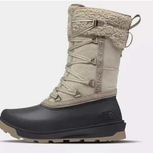 THE NORTH FACE SHELLISTA VI MID WATERPROOF BOOTS Women’s Size 9.5 Clay Grey